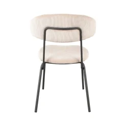 Label51 Eetkamerstoelen|Eetkamerstoel Zack Naturel Ribcord