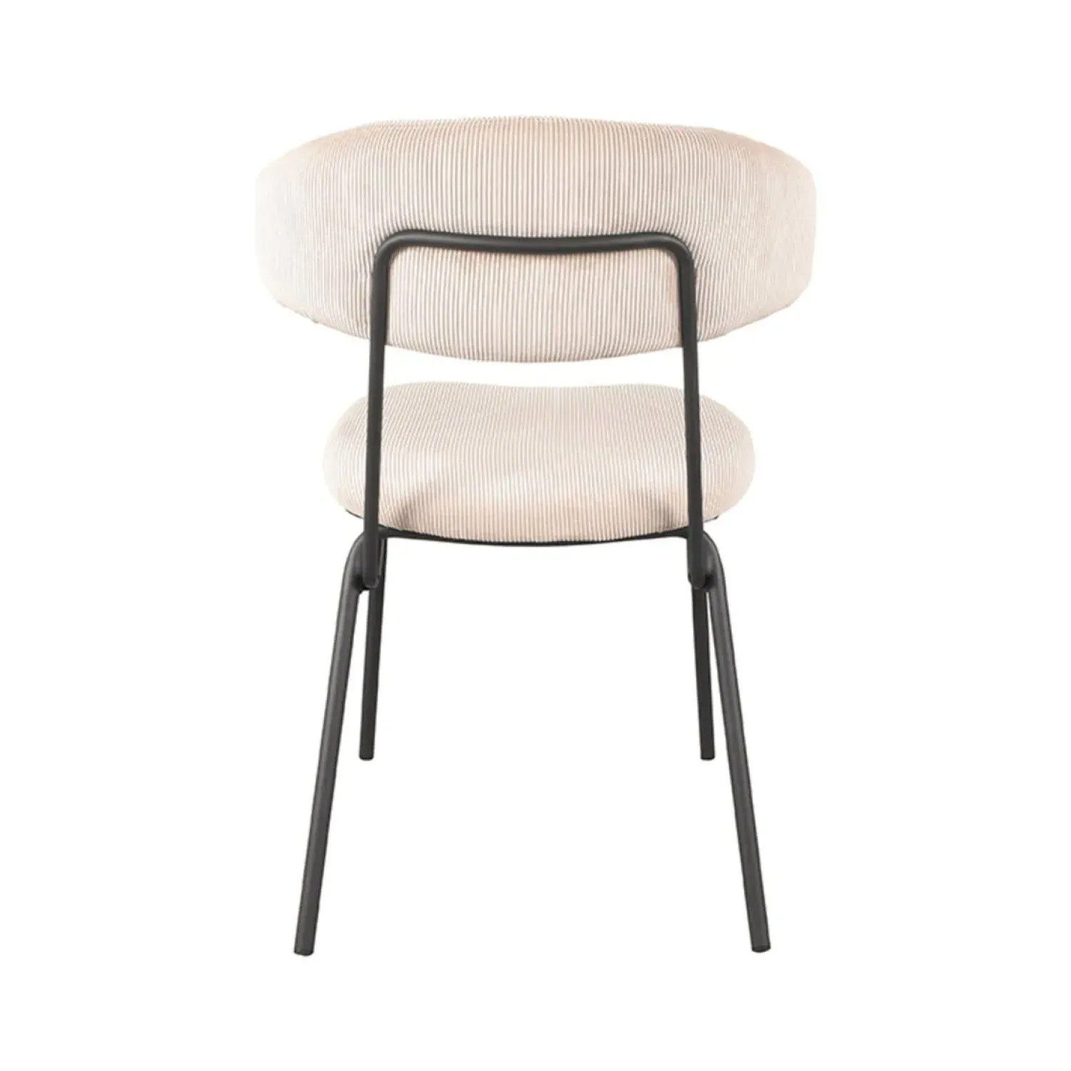 Label51 Eetkamerstoelen|Eetkamerstoel Zack Naturel Ribcord
