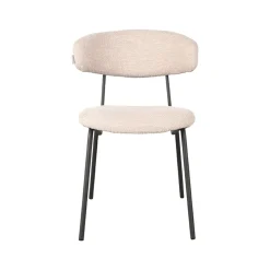 Label51 Eetkamerstoelen|Eetkamerstoel Zack Naturel Stof