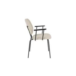 NORI Living Eetkamerstoelen|Eetkamerstoel Zelo Beige