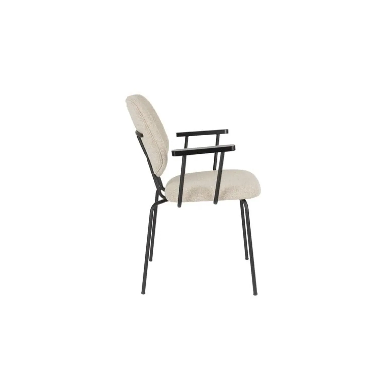 NORI Living Eetkamerstoelen|Eetkamerstoel Zelo Beige