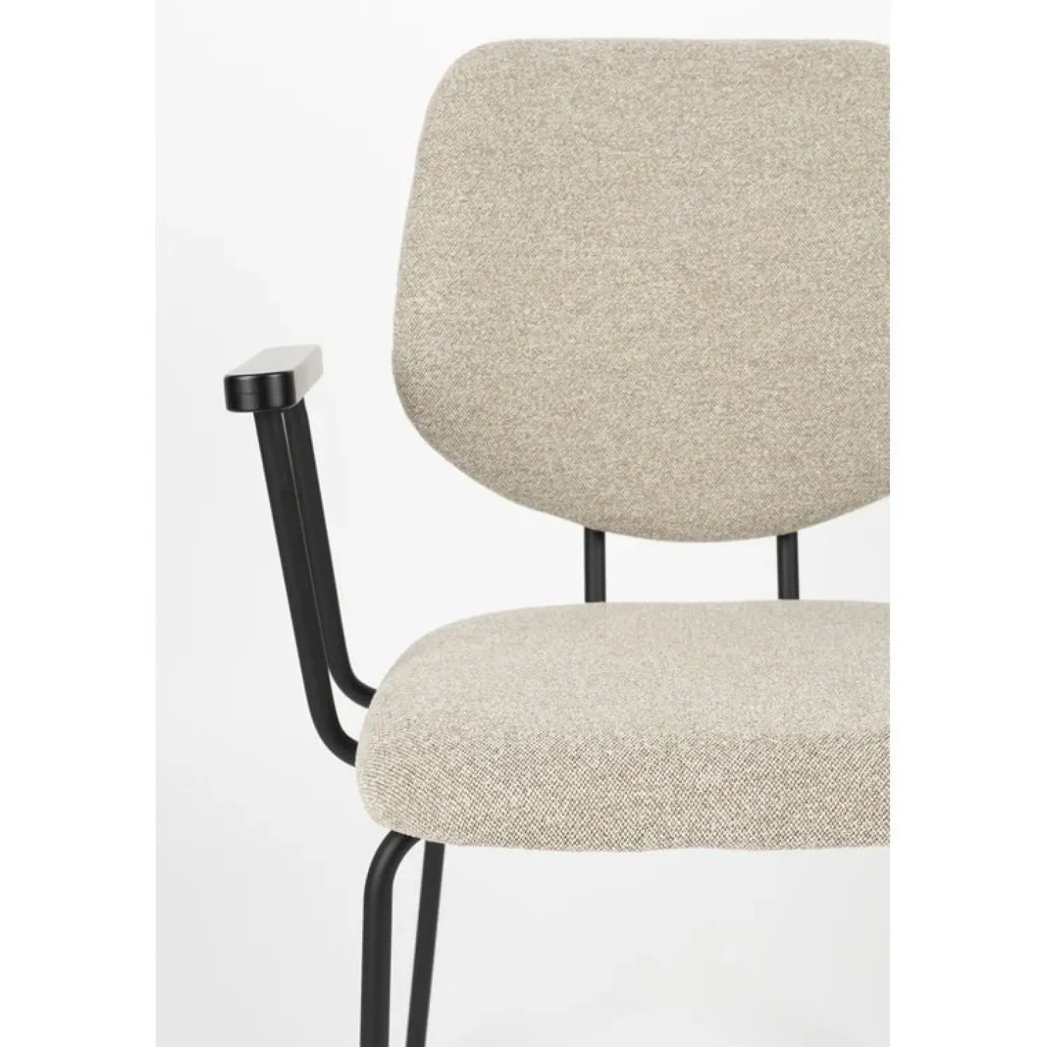 NORI Living Eetkamerstoelen|Eetkamerstoel Zelo Beige