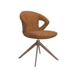 Label51 Eetkamerstoelen|Eetkamerstoel Zurich Coral Boucle