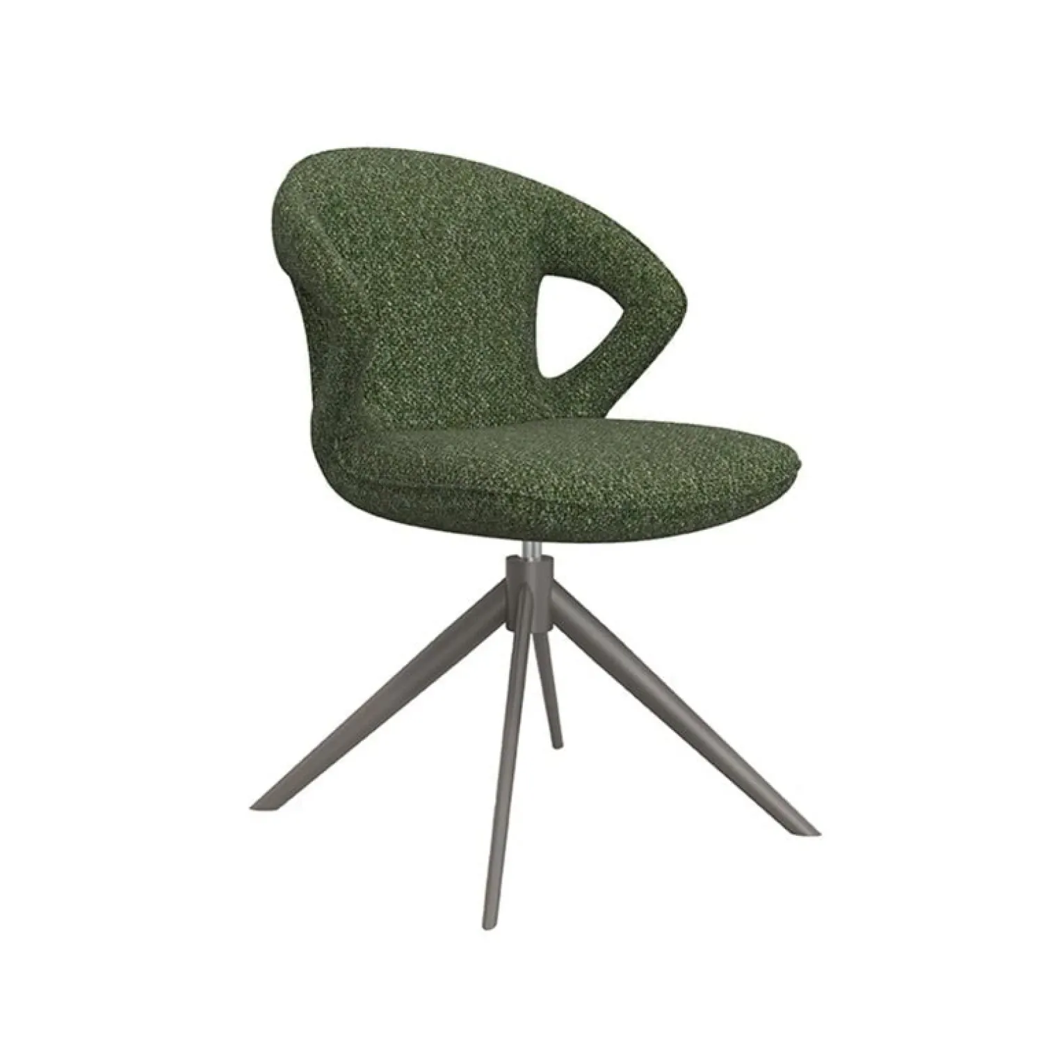 Label51 Eetkamerstoelen|Eetkamerstoel Zurich Forest Boucle