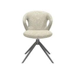 Label51 Eetkamerstoelen|Eetkamerstoel Zurich Naturel Boucle