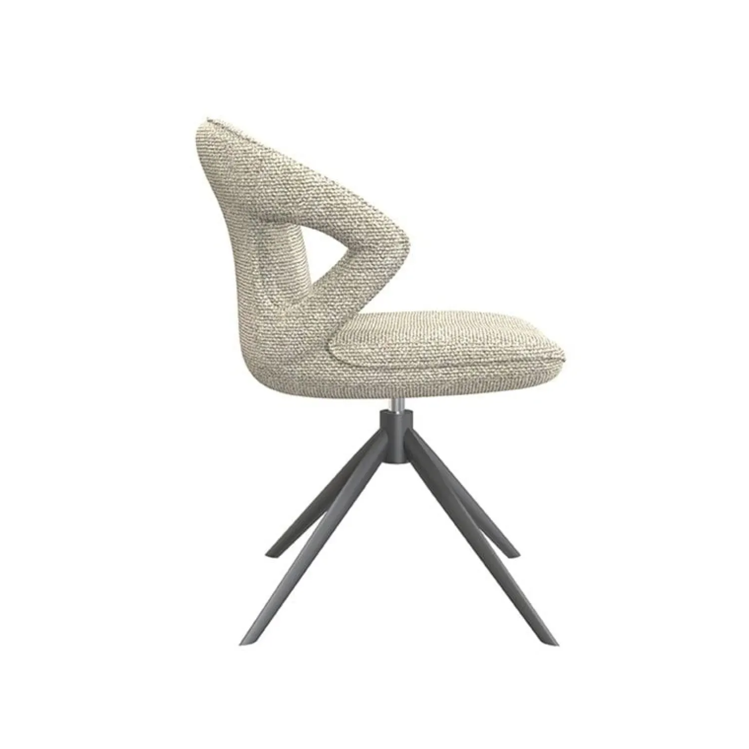 Label51 Eetkamerstoelen|Eetkamerstoel Zurich Naturel Boucle