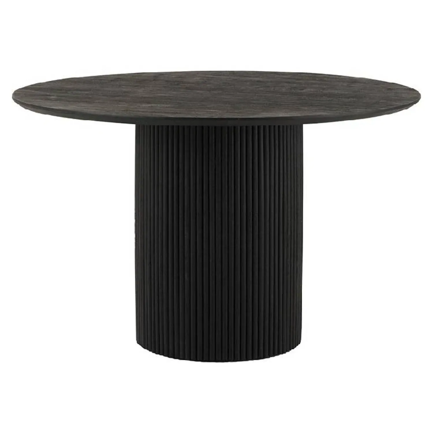 Mysons Eettafels|Eetkamertafel conrad acaciahout zwart ø120