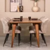 Label51 Eettafels|Eetkamertafel Fly Naturel Mangohout 160cm