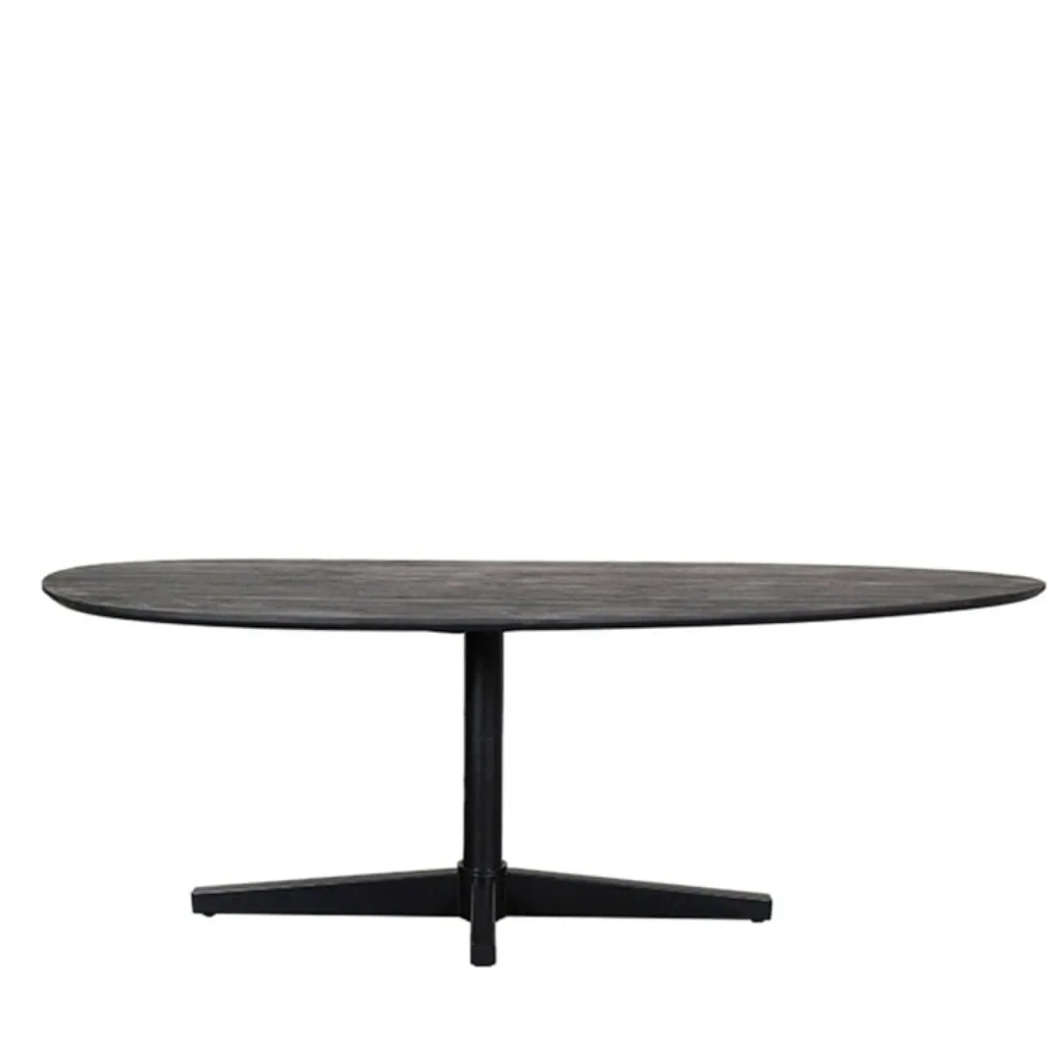 Label51 Eettafels|Eetkamertafel Rosie Zwart Mangohout 260cm