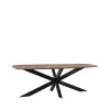 Label51 Eettafels|Eetkamertafel Zane Espresso Mangohout