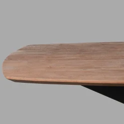 Label51 Eettafels|Eetkamertafel Zane Espresso Mangohout