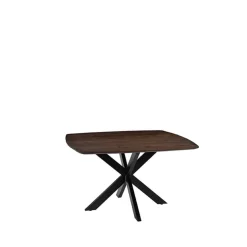 Label51 Eettafels|Eettafel Blake Espresso Mangohout 140cm