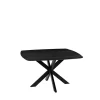 Label51 Eettafels|Eettafel Blake Zwart Mangohout 130cm