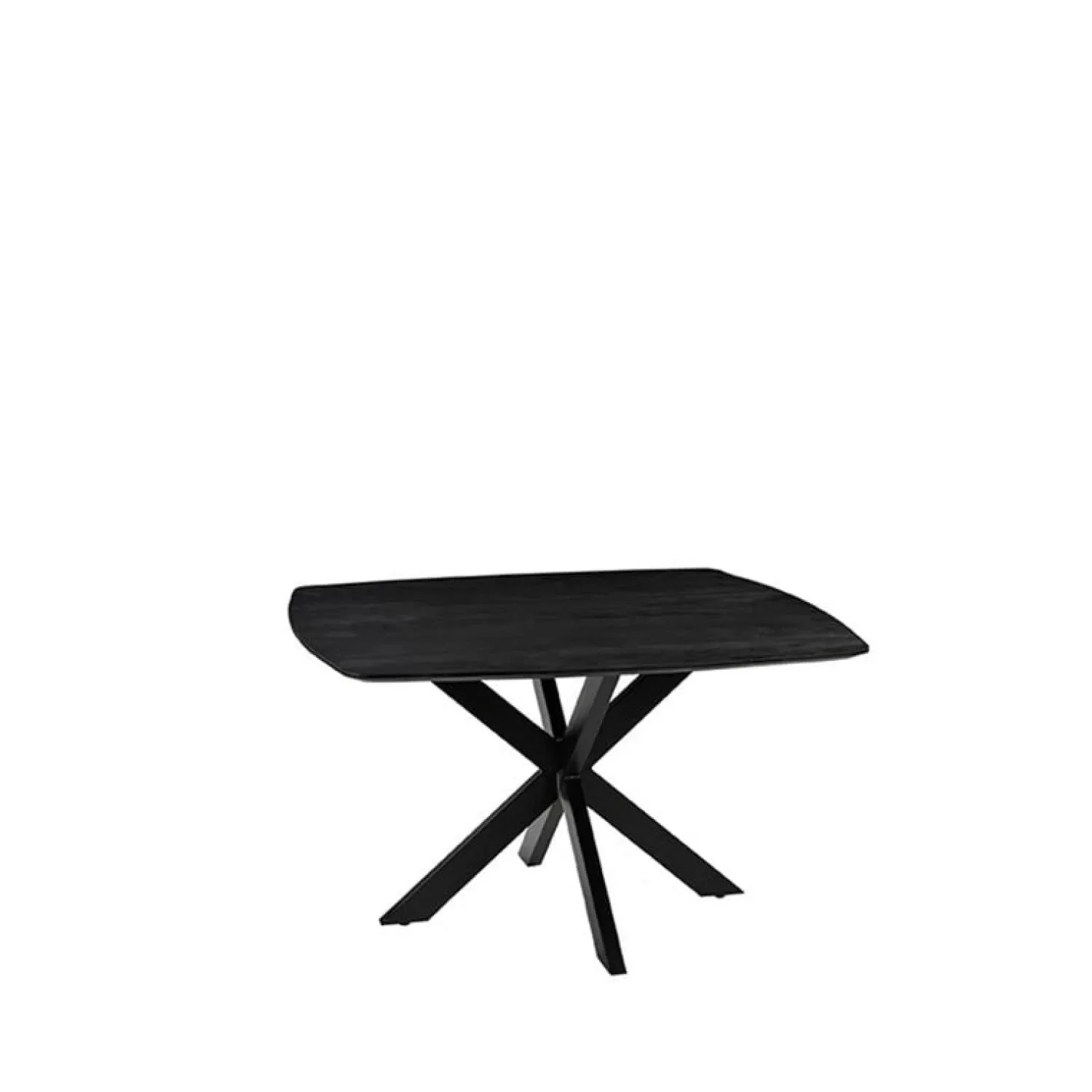 Label51 Eettafels|Eettafel Blake Zwart Mangohout 140cm