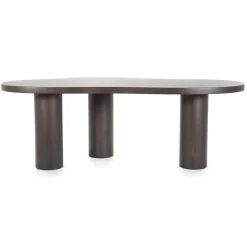 Eleonora Eettafels|Eettafel Bobbie Bruin 215cm