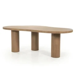 Eleonora Eettafels|Eettafel Bobbie lichtbruin 215cm