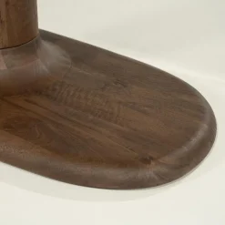 Eleonora Eettafels|Eettafel Coco ovaal Lichtbruin mangohout 180cm