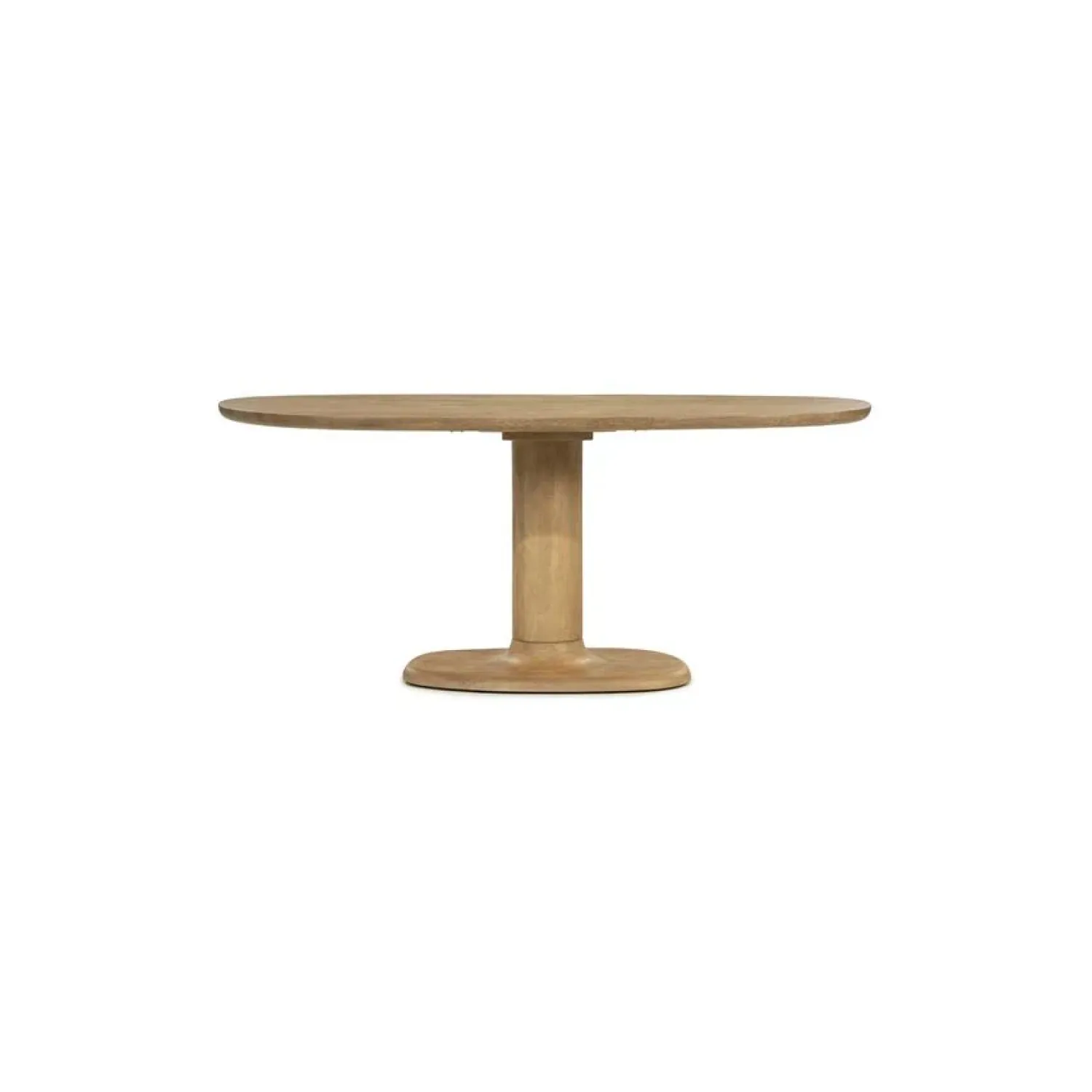 Eleonora Eettafels|Eettafel Coco ovaal Naturel mangohout 180cm