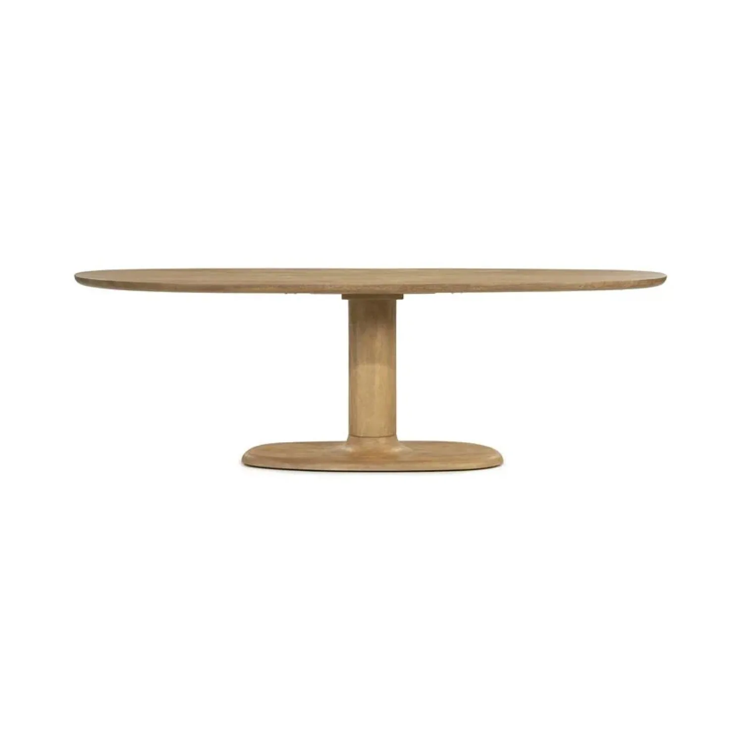 Eleonora Eettafels|Eettafel Coco ovaal Naturel mangohout 240cm