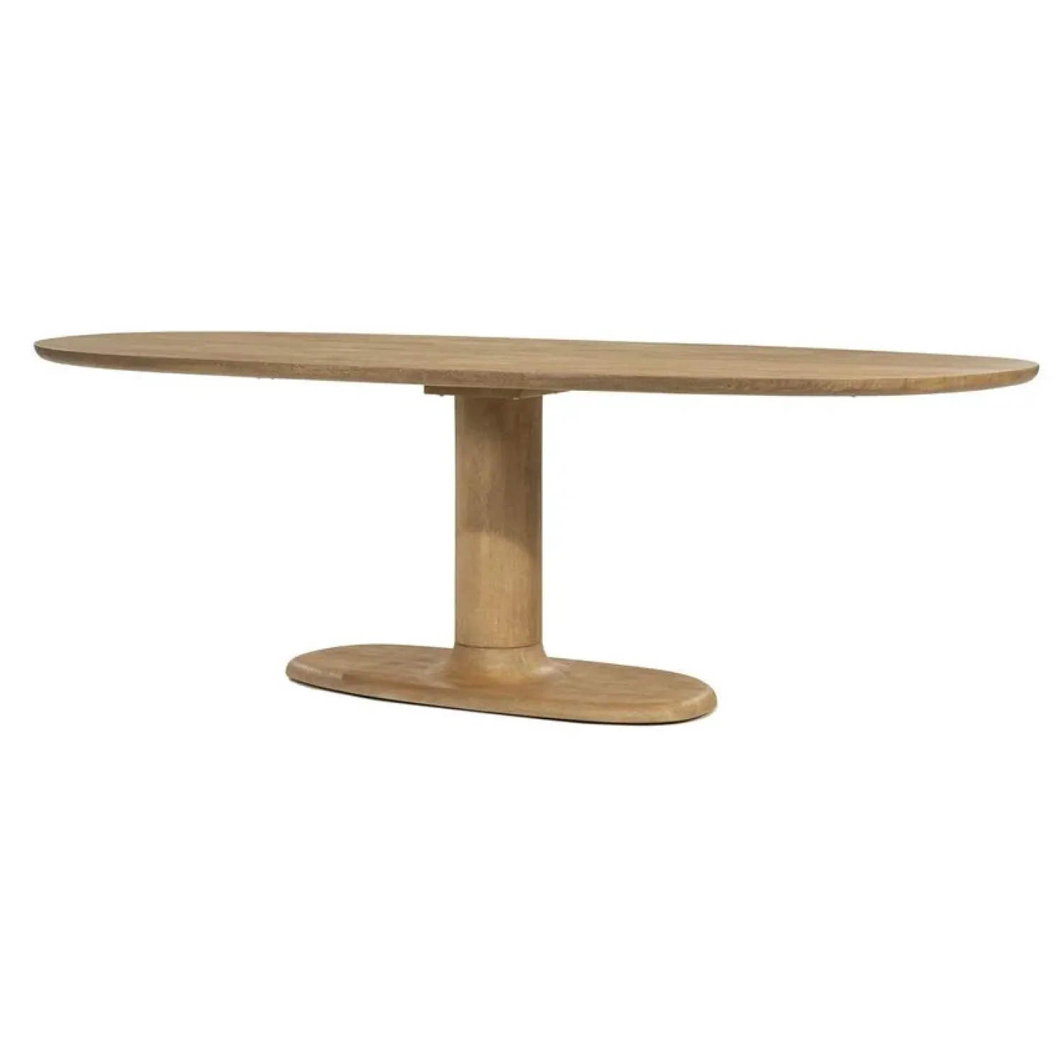 Eleonora Eettafels|Eettafel Coco ovaal Naturel mangohout 240cm