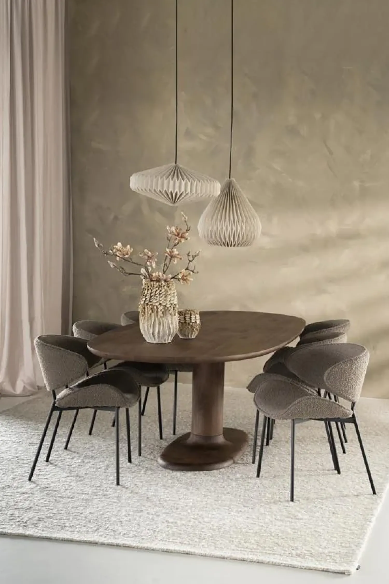 Eleonora Eettafels|Eettafel Coco ovaal Naturel mangohout 240cm
