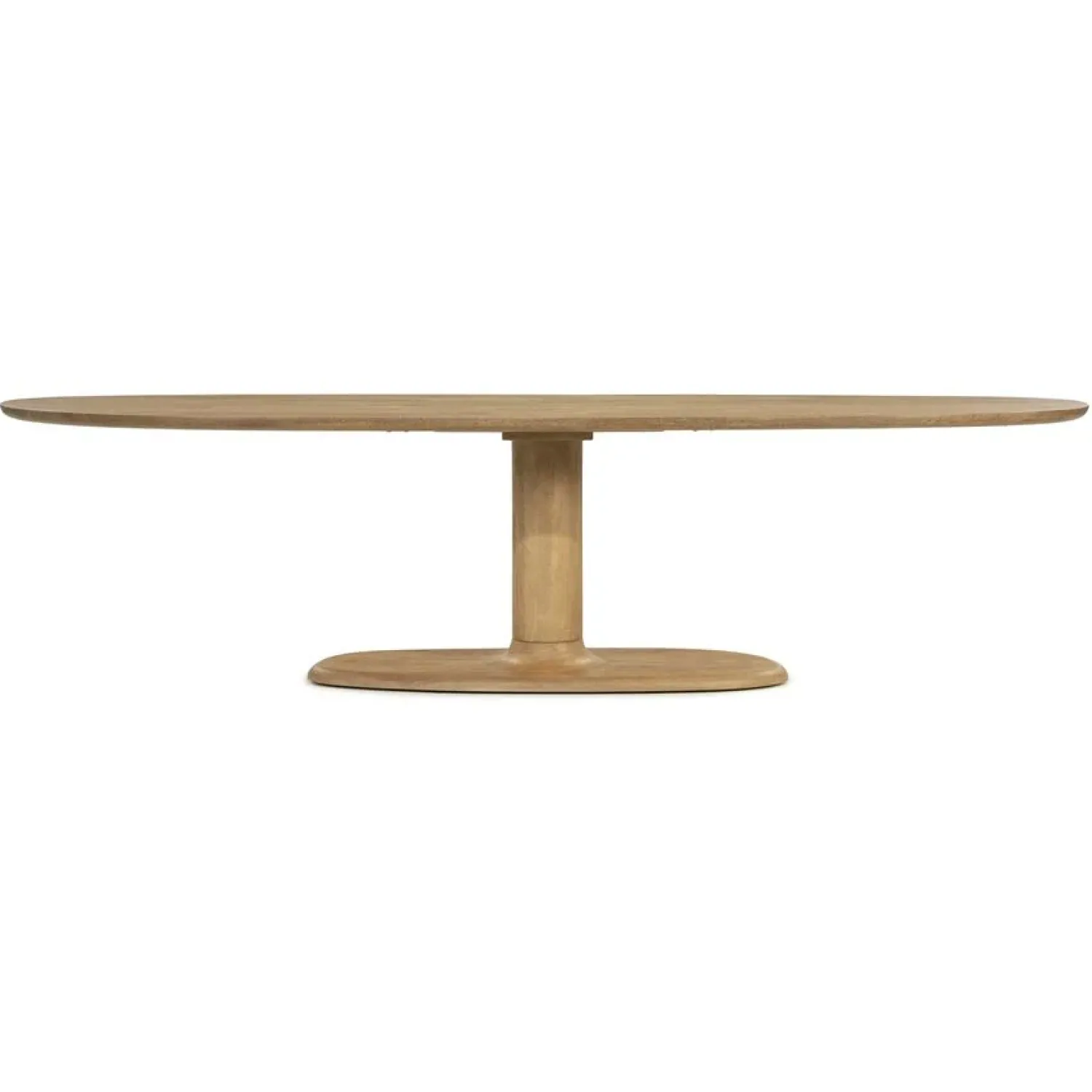 Eleonora Eettafels|Eettafel Coco ovaal Naturel mangohout 300cm