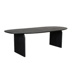 Label51 Eettafels|Eettafel Cooper Zwart Mangohout 210cm