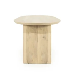Eleonora Eettafels|Eettafel Dex naturel eikenhout 180cm