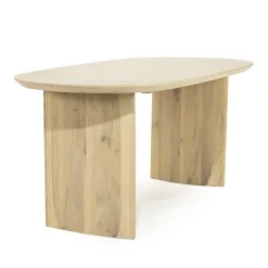 Eleonora Eettafels|Eettafel Dex naturel eikenhout 180cm