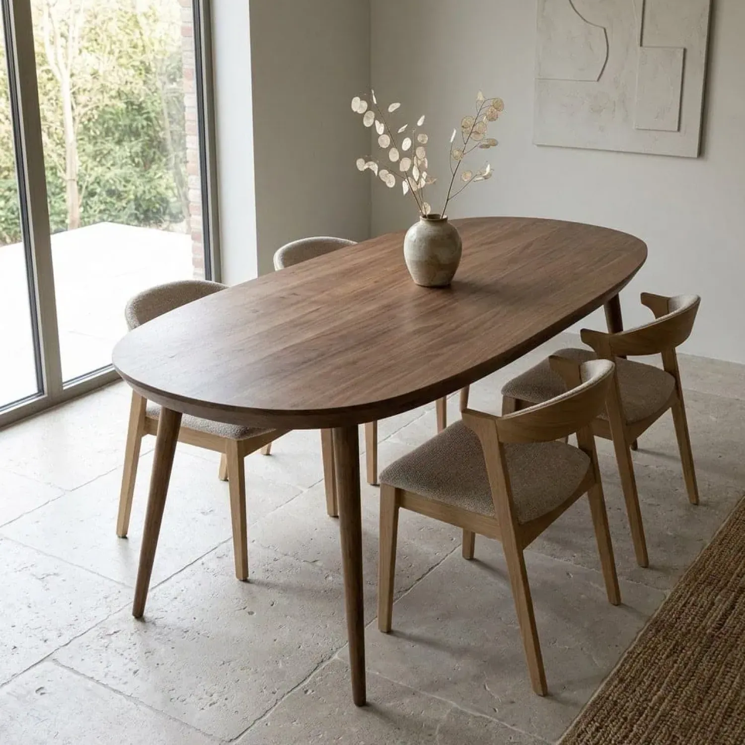 Eleonora Eettafels|Eettafel Elijah Bruin 220cm