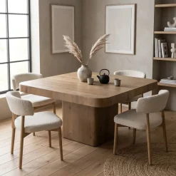 Eleonora Eettafels|Eettafel Harmonie Bruin 140cm