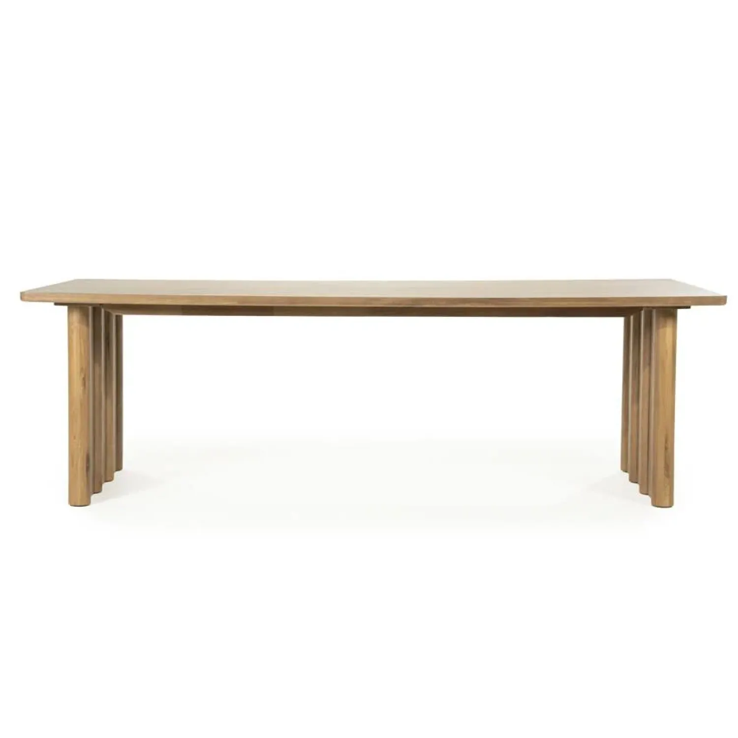 Eleonora Eettafels|Eettafel Jake bruin eikenhout 250cm