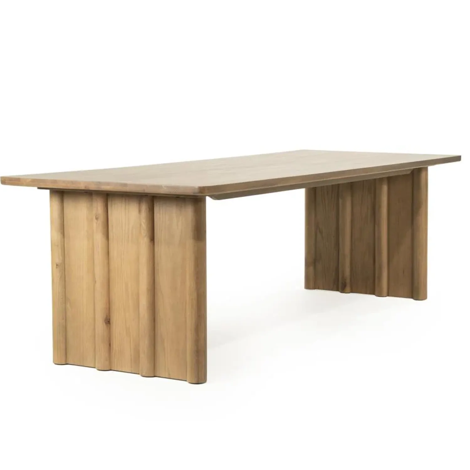 Eleonora Eettafels|Eettafel Jake bruin eikenhout 250cm