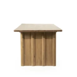 Eleonora Eettafels|Eettafel Jake bruin eikenhout 250cm