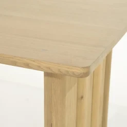 Eleonora Eettafels|Eettafel Jake naturel eikenhout 180cm