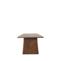Label51 Eettafels|Eettafel Jule Bruin Eikenhout 210cm