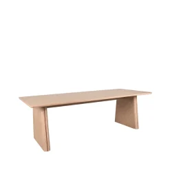 Label51 Eettafels|Eettafel Jule Naturel Eikenhout 240cm