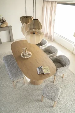 Eleonora Eettafels|Eettafel Lune ovaal naturel 240cm