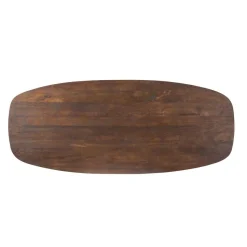 Furndea Eettafels|Eettafel Mario Deens ovaal Walnoot 240cm