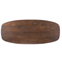 Furndea Eettafels|Eettafel Mario Deens ovaal Walnoot 200cm