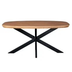 Furndea Eettafels|Eettafel Martin deens ovaal Naturel 160cm