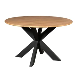 Furndea Eettafels|Eettafel Martin rond Naturel 130cm