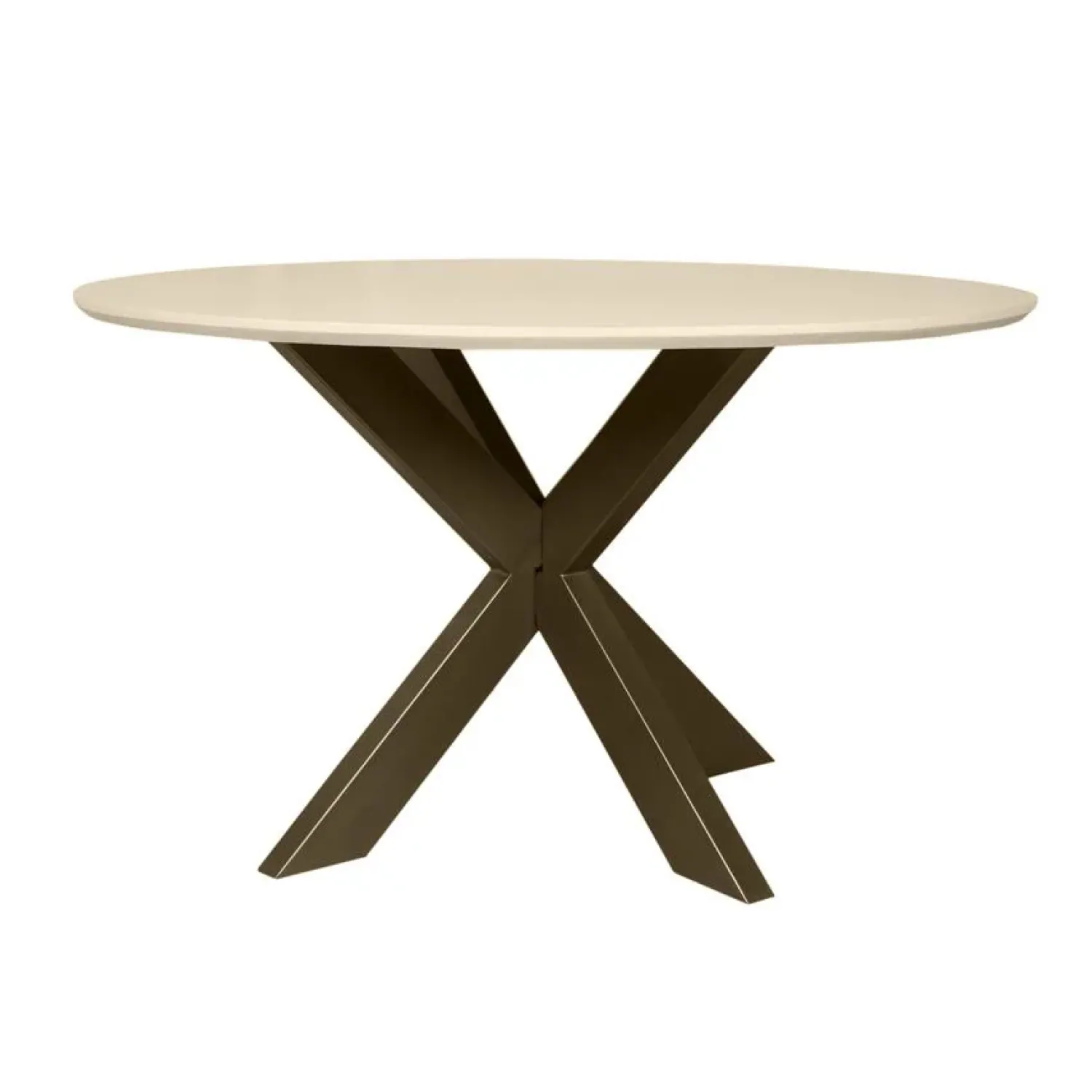 Furndea Eettafels|Eettafel Martin Zand Rond 130 cm