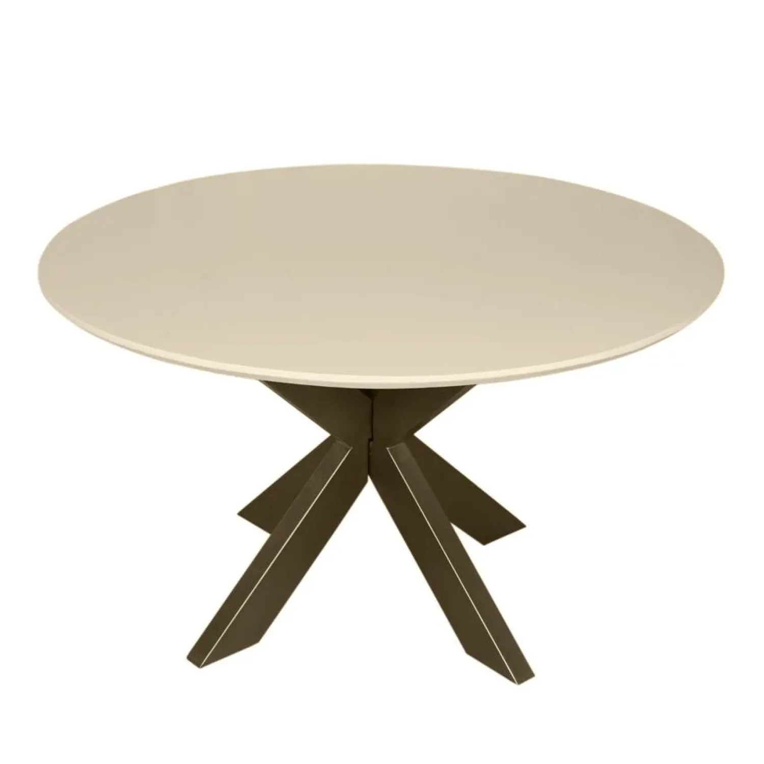 Furndea Eettafels|Eettafel Martin Zand Rond 130 cm