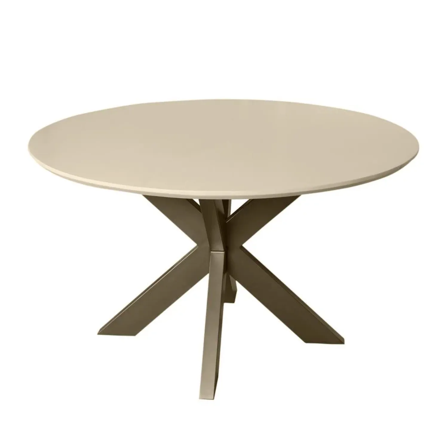 Furndea Eettafels|Eettafel Martin Zand Rond 130 cm