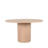Label51 Eettafels|Eettafel Oliva Naturel Eikenhout rond 130cm
