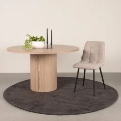 Label51 Eettafels|Eettafel Oliva Naturel Eikenhout rond 130cm