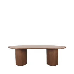 Label51 Eettafels|Eettafel Oliva walnoot Eikenhout ovaal 240cm