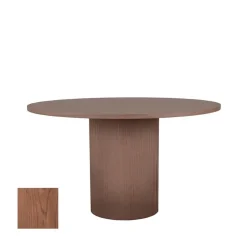 Label51 Eettafels|Eettafel Oliva Walnoot Eikenhout rond 130cm