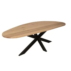 Furndea Eettafels|Eettafel Shane Eikenhout 210 cm